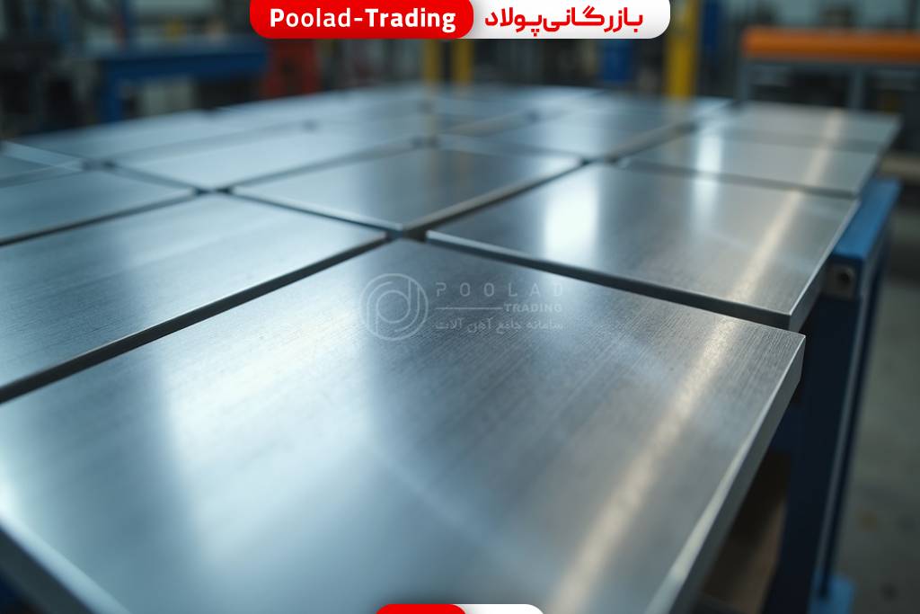 ورق استیل خشدار 